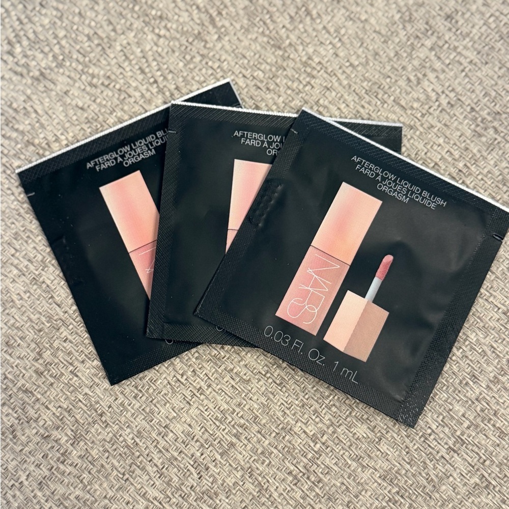 Nars Afterglow Liquid Blush Travel Pack 1ml * 3 in Orgasm